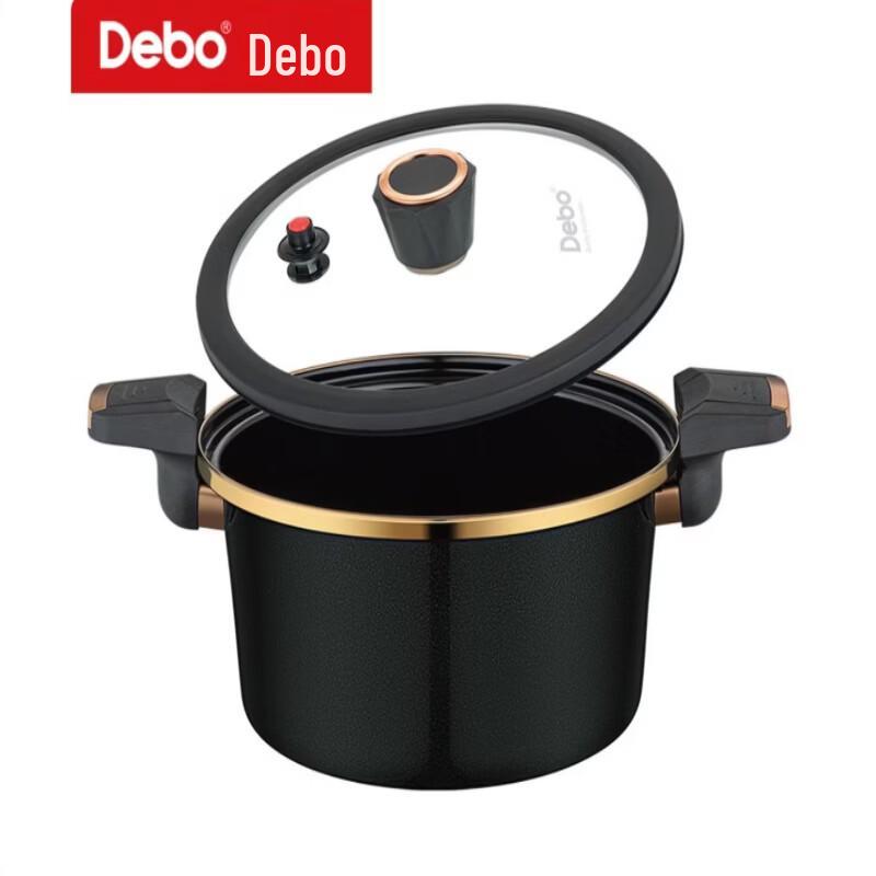 Debo Garnite Temperature Display Micro Pressure Cooker 26cm