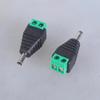 2Pieces 3.5mmx1.35mm Male Female Power Plug Connectors Adapter for Security Camera Installation