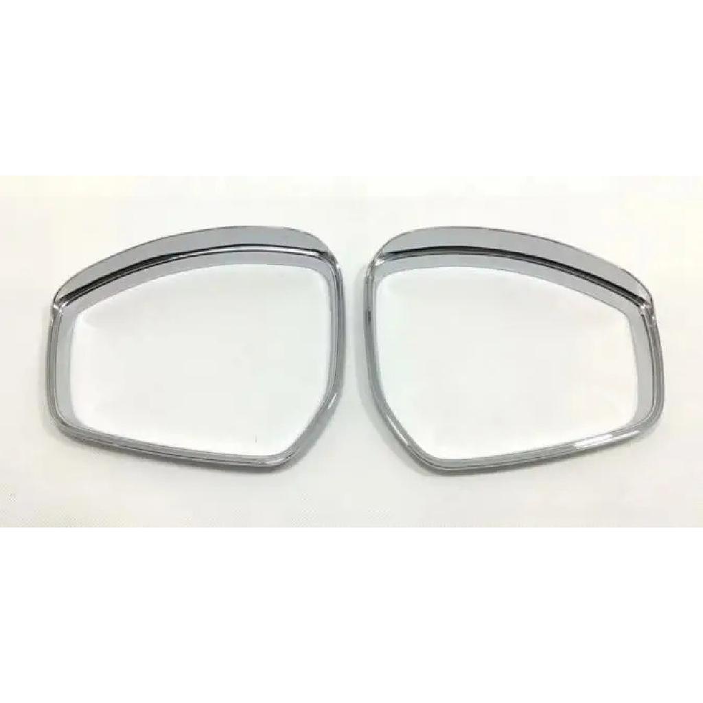 For Jaguar F-PACE FPace 2016 2017 2018   Car Eyebrow Rear Rearview Side Glass Mirror Trim Frame Rain Shield Sun Visor