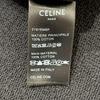 CELINE College Logo Teddy Jacket Black Men's Size M Model 2Y815345F