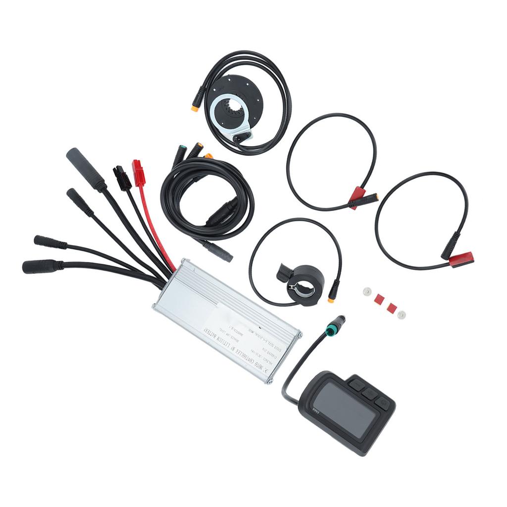25A 750W Electric Bike Controller Kit Motor Controller with Waterproof EN06 Display Panel for Modification