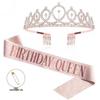 Hong Kong Style Birthday Queen Sash & Shoulder Strap for Photos