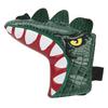Dinosaur Shaped Golf Putter Head Cover Headcover Golf Blade Putter Cover PU Waterproof Fabric Soft Lining