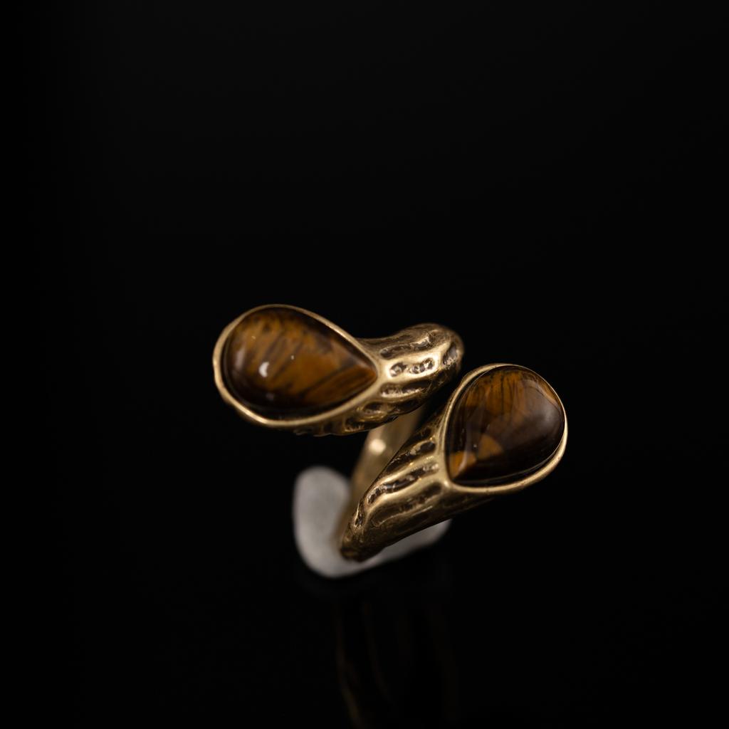 Medieval Copper Alloy Ring, Retro Court Style, High Sense Female Designer Temperament, New Ring