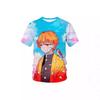 Summer New Men's and Women's 3D Printing T-shirt Fashion Street Style Short-sleeved T-shirt Cool Casual Loose Round Neck Sports T