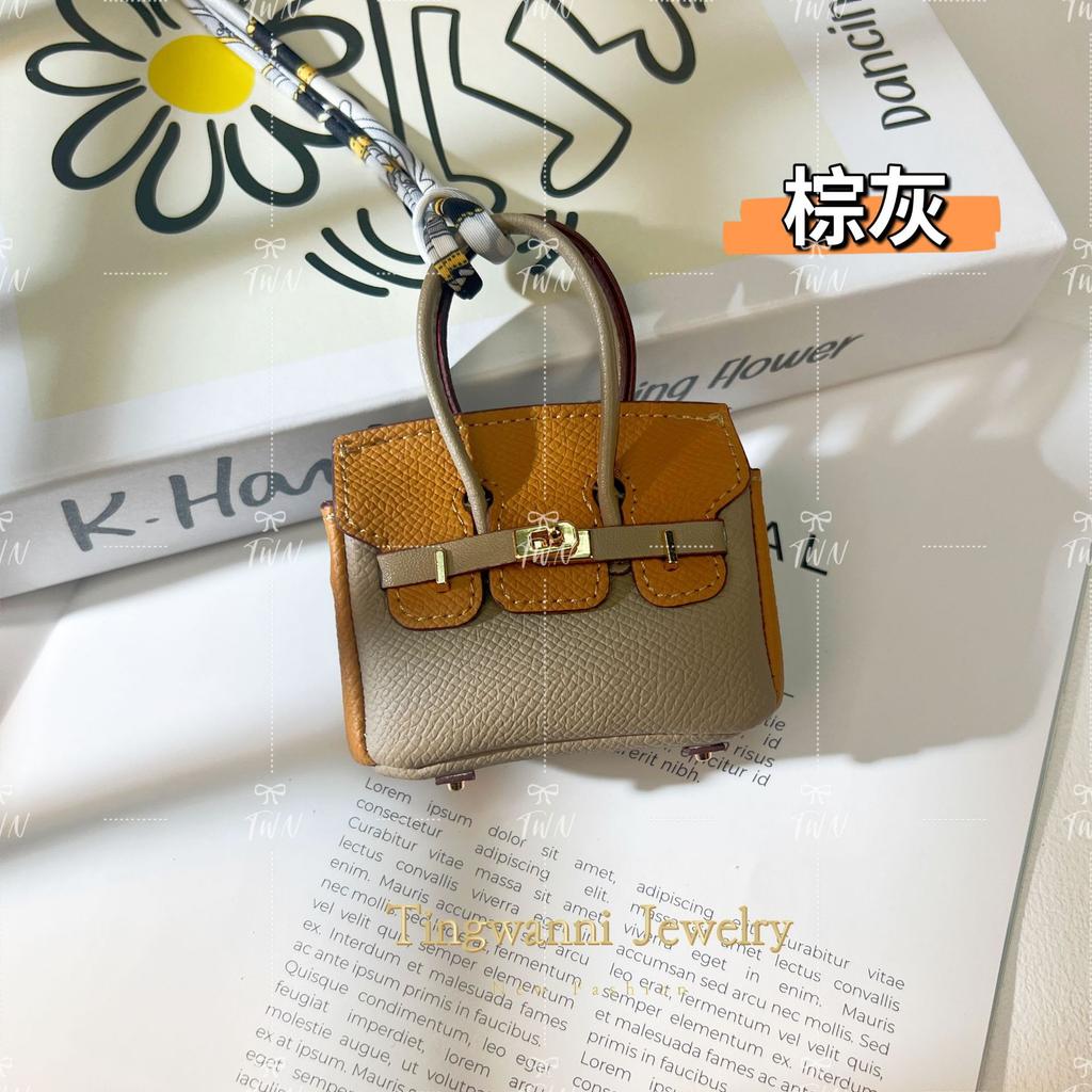 New Fashionable Mini Bag Pendant Cute Earphone Bag Mouth Red Envelope Car Keychain Bag Pendant Change Bag Female
