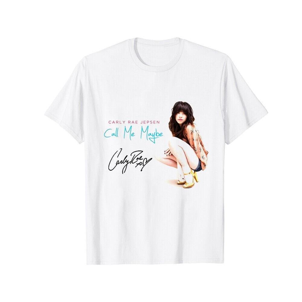 Call Me Carly Rae Jepsen Shirt All size White Unisex T-Shirt XXXXL