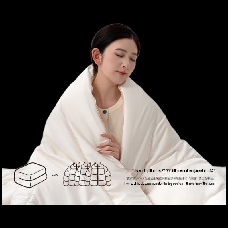 Mercury Home Textiles Australian Wool Winter Quilt