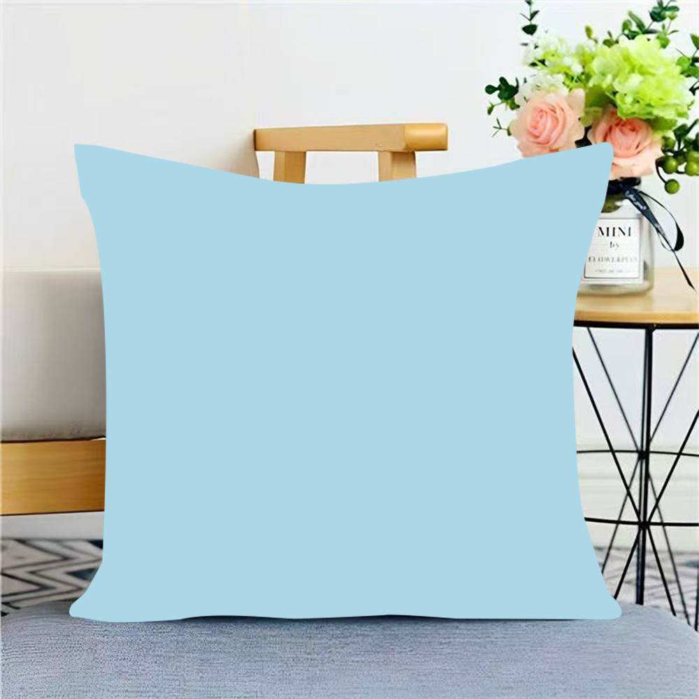 Solid Color Pillow Gift Home Office Decoration Pillow Bedroom Sofa Car Cushion Coverpillow Case