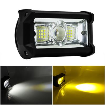 5 Inch LED Light Bar For Off Road Truck 54W Triple Row Work Front Bumper Fog Lamp Engineering Inspection