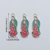 4/8/12pcs Alloy Material Enamel Madonna Pendant Creative Personalized Decorative Accessories Pendant DIY Jewelry Making