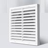 Square Diffuser Ducting Ventilation Cover with Screen Mesh Air Vent Cover for Bathroom Office Kitchen Ventilation