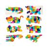 Children'S Early Education Puzzle Large Buckle Three-Dimensional Dinosaur Animal Digital Cognition Puzzle Puzzle Toy