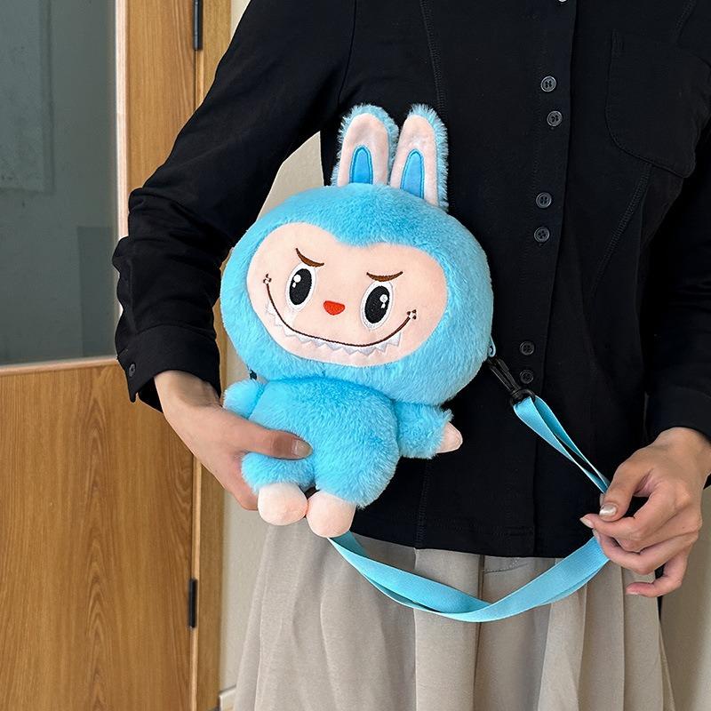 Cartoon Children's Bag Autumn and Winter Cloth Plush Small School Bag Toy Plush Doll Creative School Bag