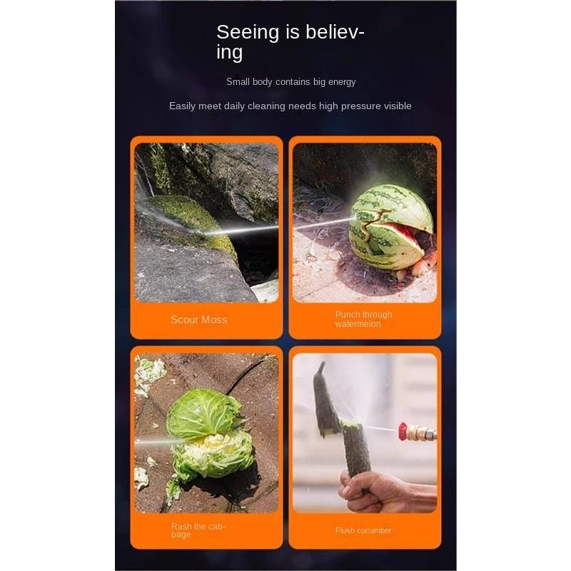 Kablosuz araba yıkama ev tipi yüksek basınçlı lityum pil artefaktı taşınabilir şarj 12 su tabancası araba yıkama makinesi su pompası ilaç