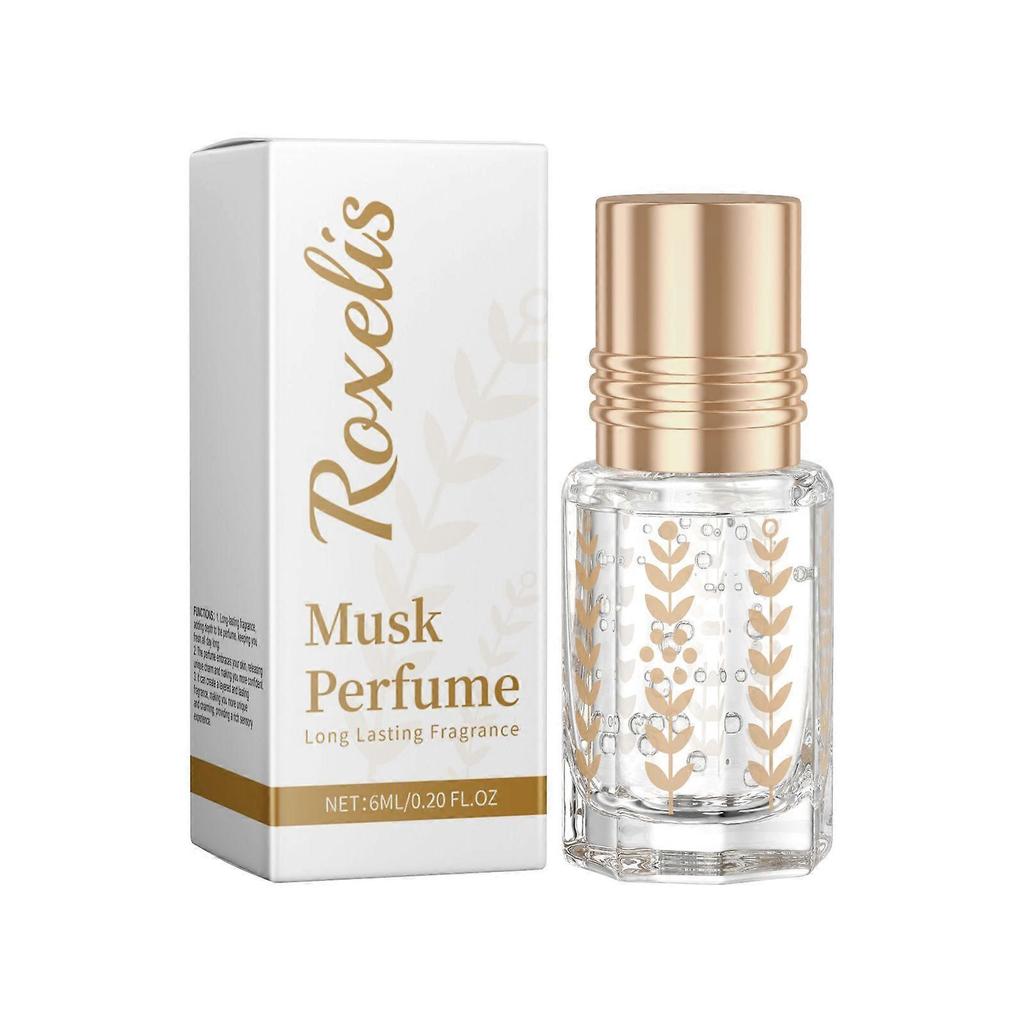 Roxelis Musk Perfume Is Naturally Fresh And Long-Lasting, With A Delicate Floral Charm. It Is A Daily Roll-On, Portable Perfume