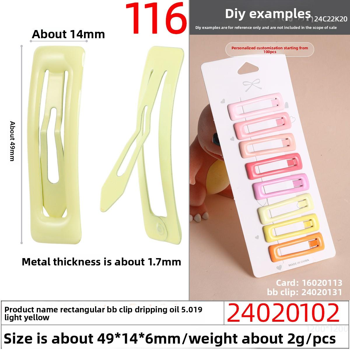 

Детские заколки для волос Заколки с масляной заливкой Самодельные заколки-невидимки Макарон Разноцветные заколки для волос