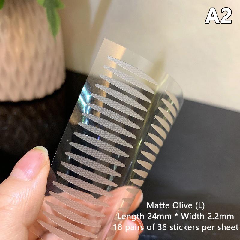 Invisible Double Eyelid Tape Self-Adhesive Transparent Eyelid Stickers Waterproof Fiber Stickers For Eyelid