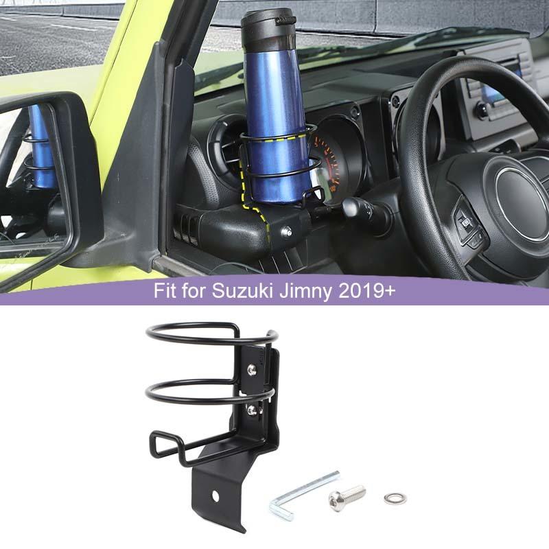 Car Door Water Cup Holder Bracket Rack Support Stand For Suzuki Jimny 2019 Up Car Interior Acessories