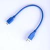 Black USB 3.0 To Micro-B Full Copper Mobile Hard Disk Data Cable