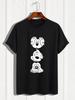 Disney Printed Women's Men's T-shirts A Regular Pure Cotton T-Shirt In A Summer Casual Style Tee Unisex Men Clothing Y2k Clothes