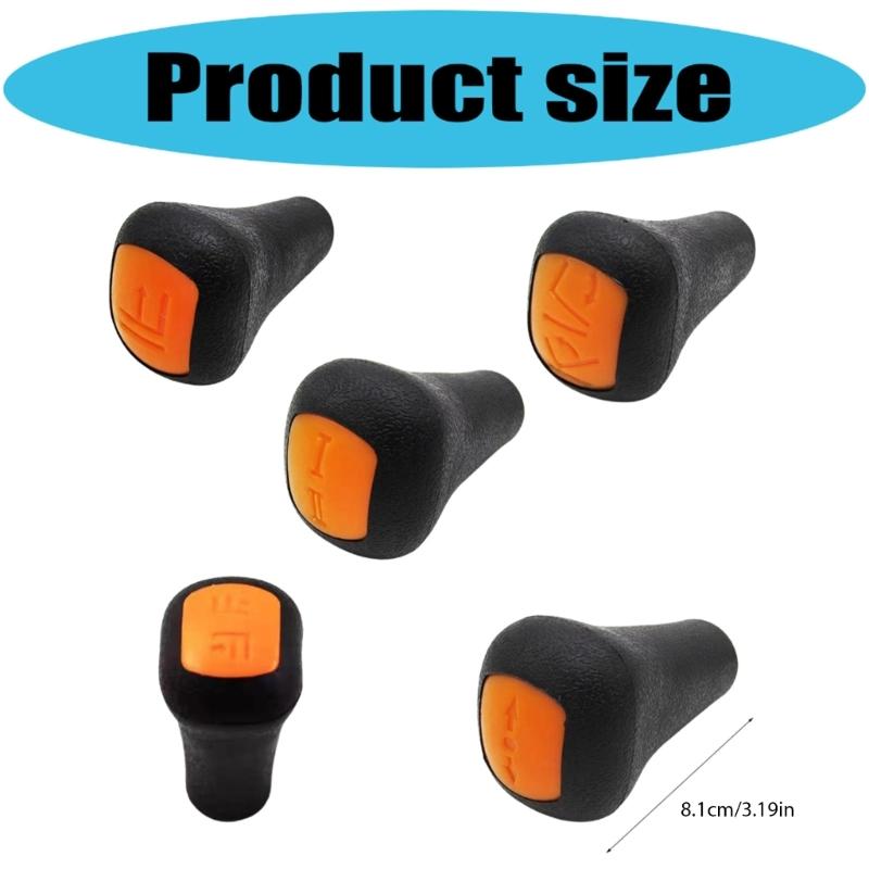 5pcs Forklift Control Lever Knobs Set Forklift Handle Shifts Knobs for Precise Handling & Comfortable Grip Replacement
