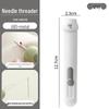 Portable 2-in-1 Needle Threader & Seam Ripper for Hand Sewing