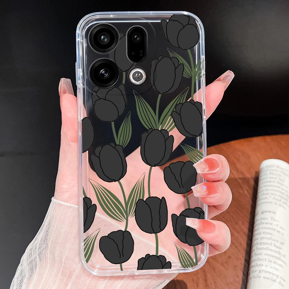 For Oppo Find X9 Pro Phone Case Unique Style Soft TPU Transparent Silicone Lightweight Cover For Oppo Find X 9 Protective Shell