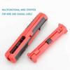 Anti-Skid Handle Wire Stripper Manual Stripping Pliers Cable Stripper  RG59 RG6 Cable