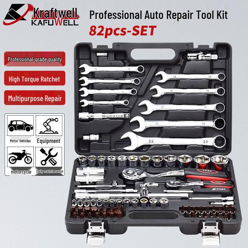 Kraftwerk 82-Piece Car Repair Tool Set