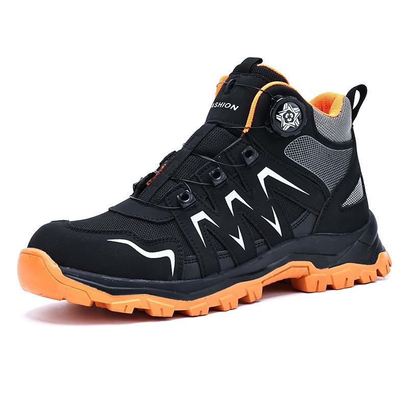 

New Safety Boots Men Work Indestructible Shoes Sneakers Steel Toe Protective Boots Anti-smash Anti-puncture Work Tactical Boots 45