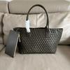 2024 Cross-border New Hand-knitted Women's Bag Large-capacity Commuting Tote All-matching Portable One-shoulder Underarm