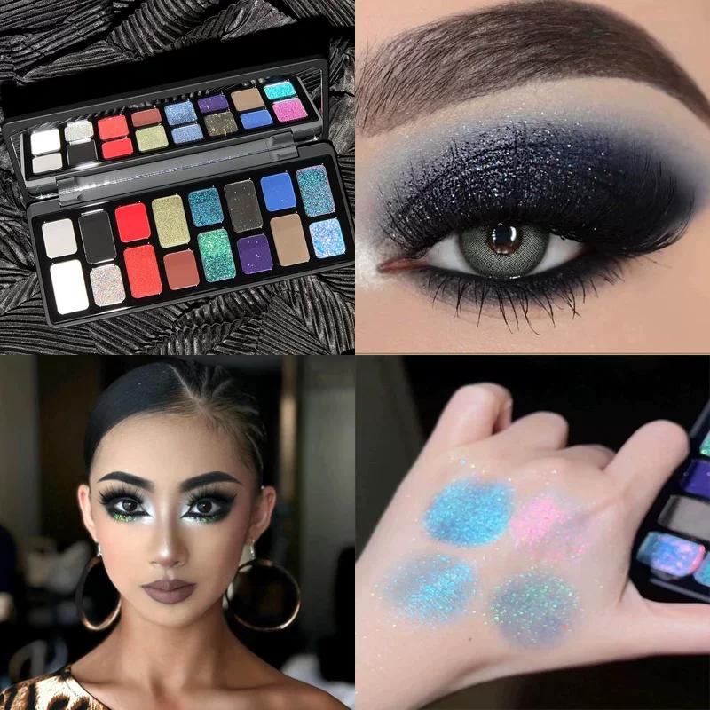 Macaron Eye Shadow Plate Multicolor Series Matte Color Green Summer Dopamine Color Eye Shadow Plate 2025 New Arrival