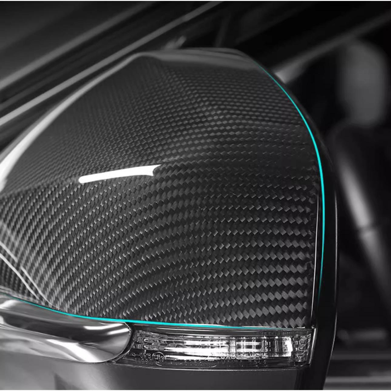 

Чехол для зеркала из настоящего углеродного волокна для LEXUS NX200-350 RX300-500, чехол для зеркала заднего вида 2014-2022, левый привод