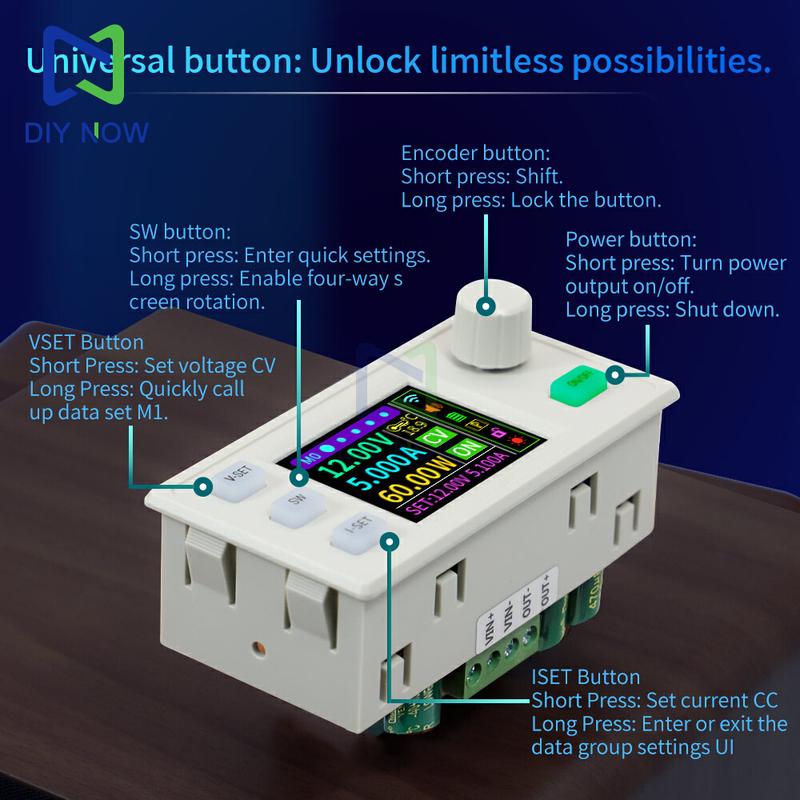 SK150S SK120S SK60S CNC Step-Up And Step-Down Module Adjustable Voltage Stabilized Power Supply Solar Charging Module 8A 150W