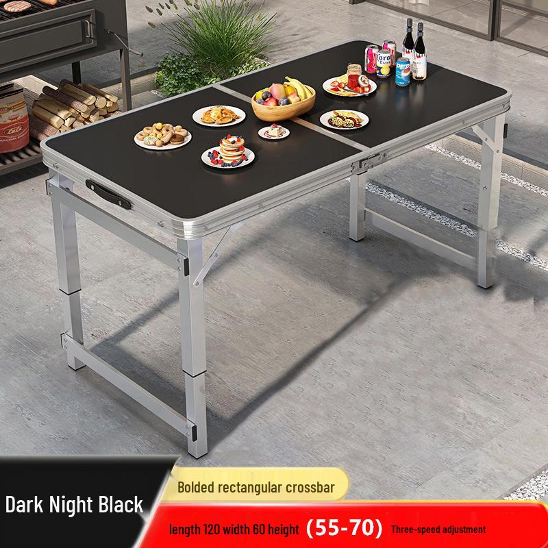 Aluminum Alloy Portable Folding Table and Chairs for Outdoor Market Promotions