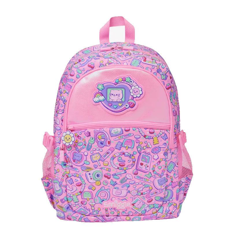 School Bag, Primary And Secondary School Students, Children'S Backpack, Outdoor Leisure Bag, Large Capacity Cartoon Backpack.
