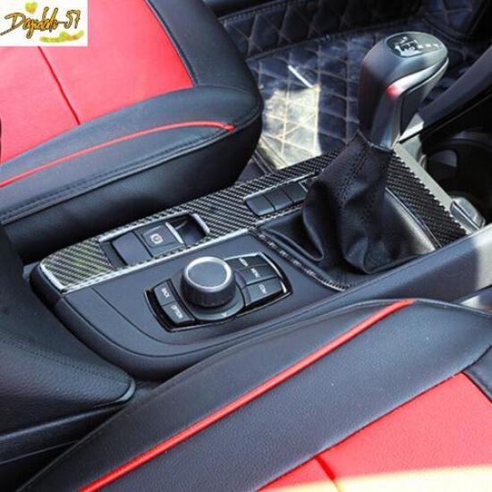Carbon Fiber Car Gear Shift Panel Cover Trim Decor For 2016- BMW X1 X2 F48