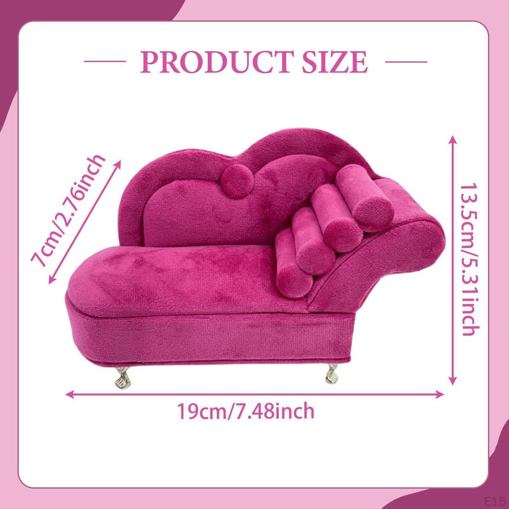 Decorative Jewelry Box for Sofa, Trinket Box, Organizer, Display Case Brooches,