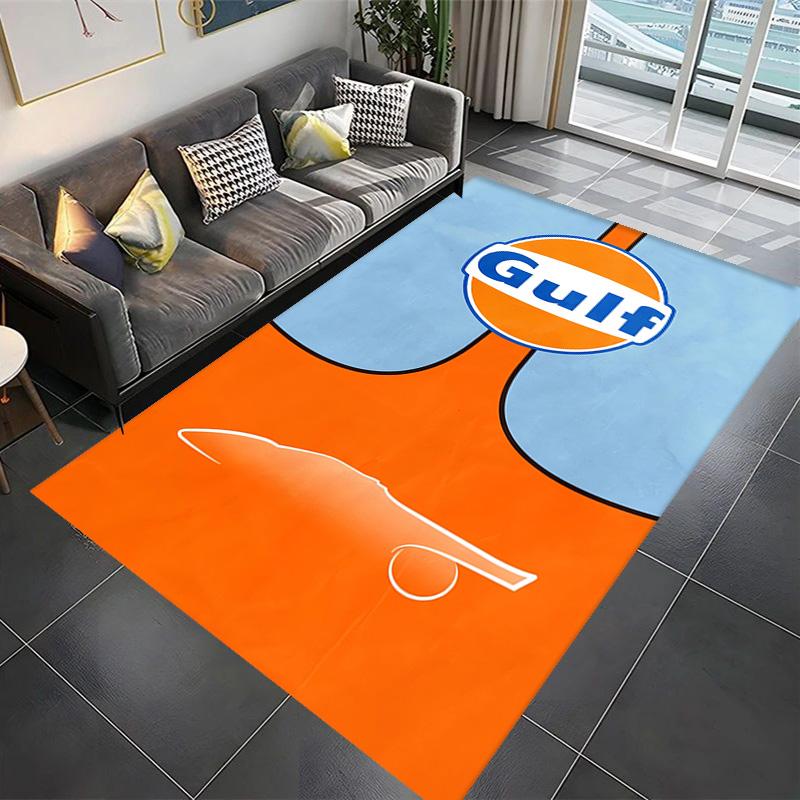 McLaren Gulf Heritage Carpet Suitable for All Seasons Home Decor Room Doormat Protective Pad