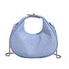 Elegant Soft Pu Crescent Bag For Women Versatile Daily Use With Interior Mobile Pocket Available In Various Shades