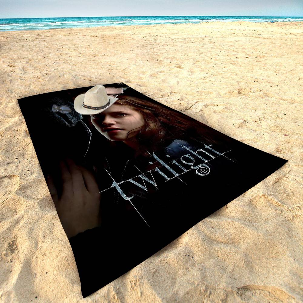 Classic Movie Twilight Big Microfiber Beach Towels Quick Dry Towel Sand Beach Towels Pool Towel For Travel Swim Pool Yoga