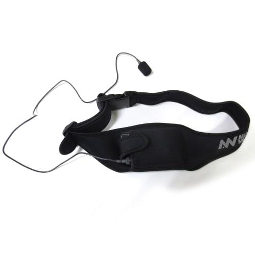 Audio Nexus Wireless Microphone Belt Instructor Pouch (BG-WP03GR) for Professional Use. Compatible with Panasonic WX-4300B, WX-1800, WX-ST400, TOA WM-