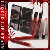 Halloween Lip Gloss Dye Lip Gloss Set Sexy Red Bright Moisturizing Lip Gloss Lipstick Liquid Plasma Lipstick Water Bright Lipstick Set