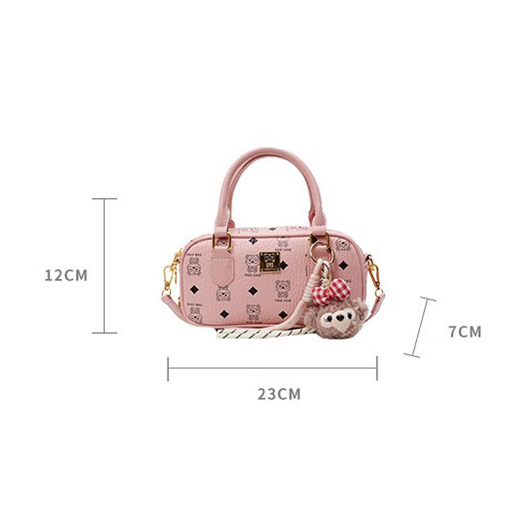 Women's mini small square bag fashionable and versatile retro printed handbag single shoulder crossbody small square bag
