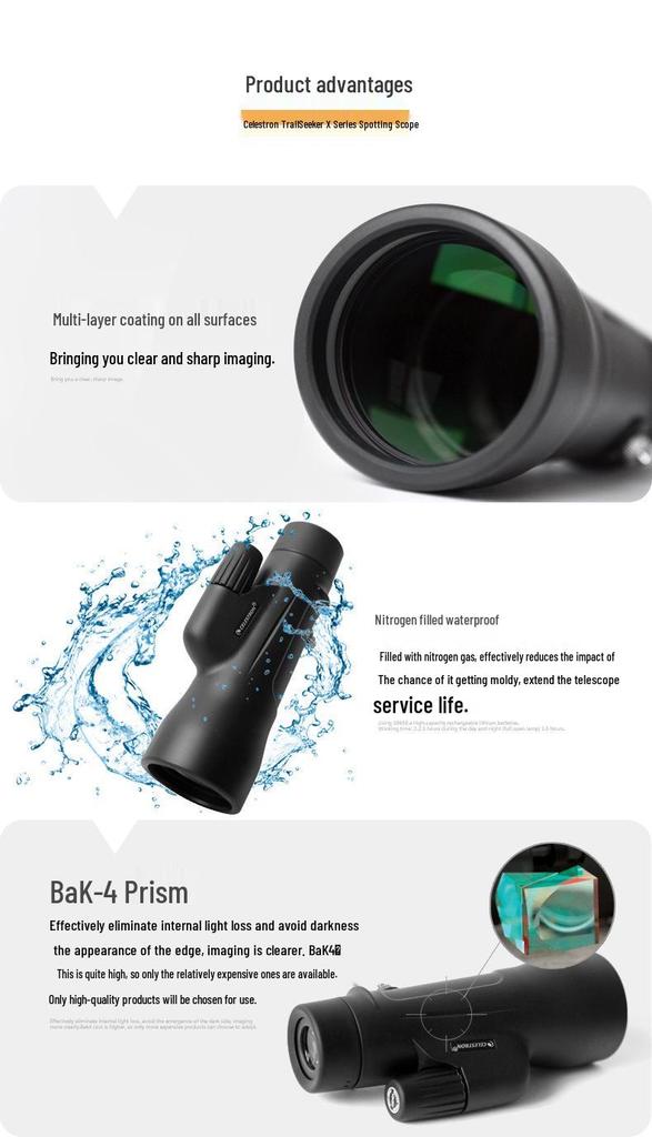 Wilderness Monocular 12x50/10x50 Telescope - Contact Before Use