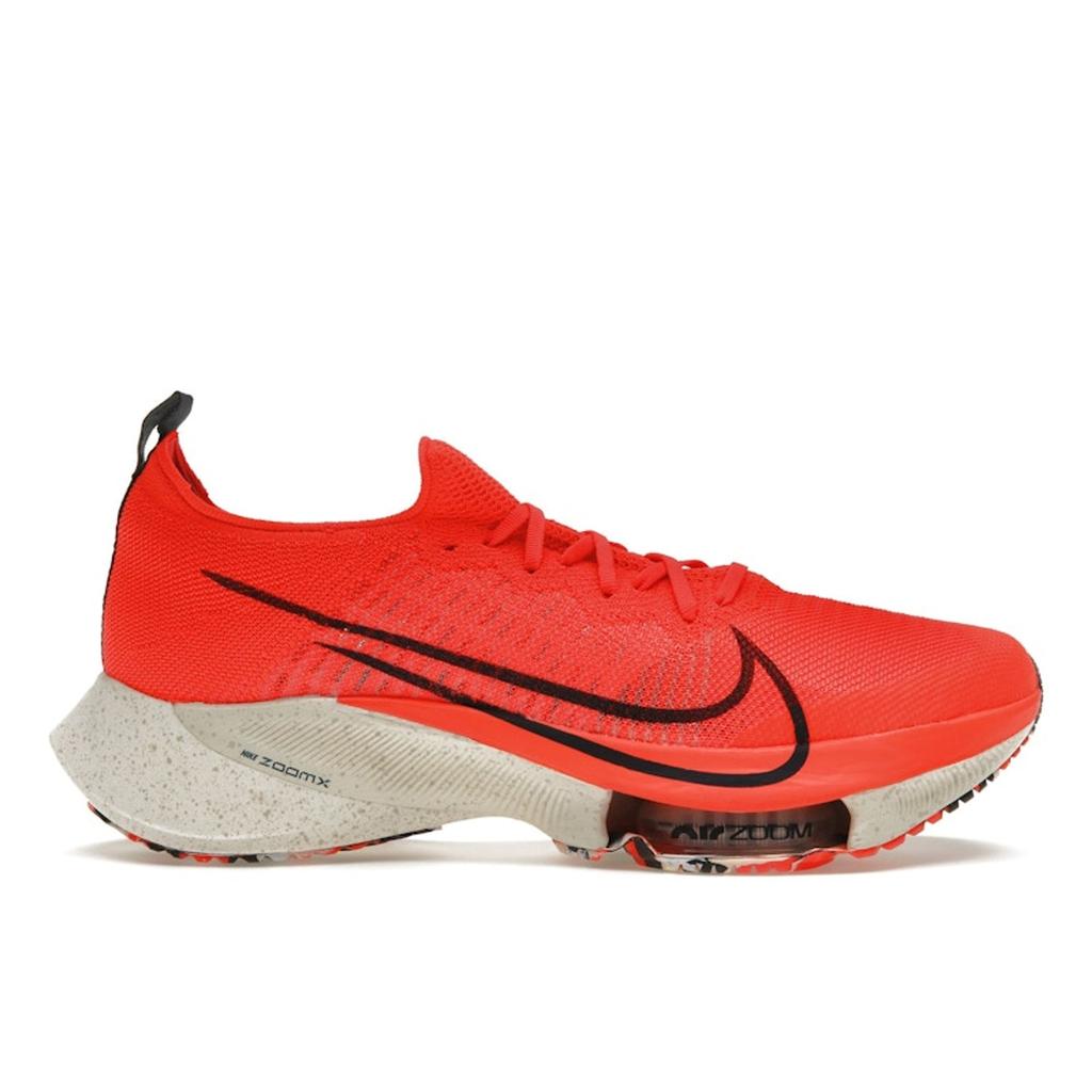 Nike Air Zoom Tempo NEXT% Flyknit Bright Crimson Unisex tenisky Orange Sail Light-Orewood-Brown CI9923-601