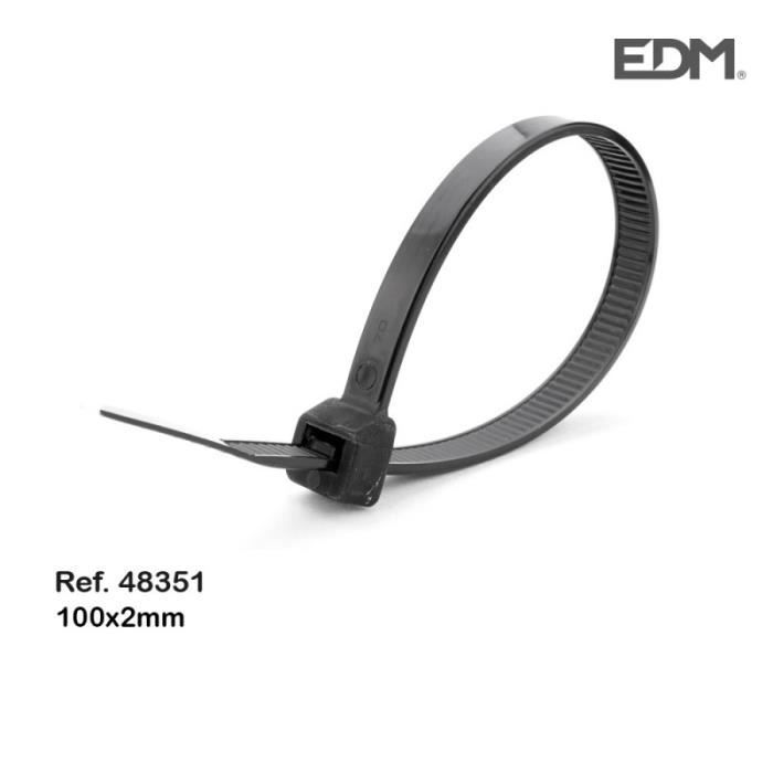 Set of 1000 Plastic Cable Ties In Assorted Colors