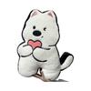 West Highland White Terrier Hund Katze Plüschtier Mit Weichem Kurzflor Für Kinder Und Geschenk