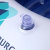 Erhältlich: Kleines aufblasbares PVC-Freizeitboot - Ein-/Zweipersonen-Kajak/Floß zum Angeln und Bootfahren.